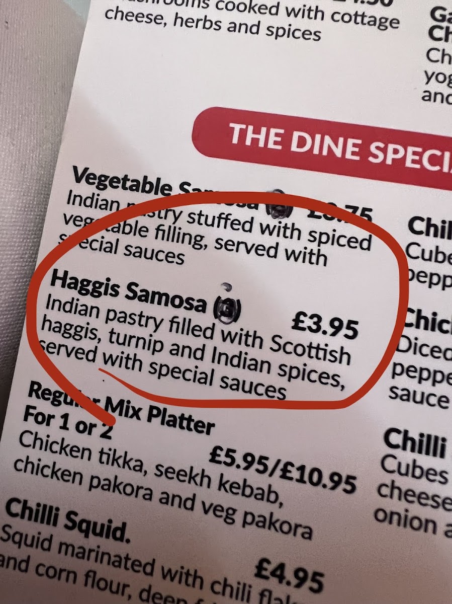 Menu The Dine Indian Restaurant-3